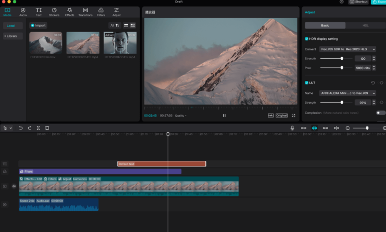 Creating Multi-Layer Videos Using a Video Editor
